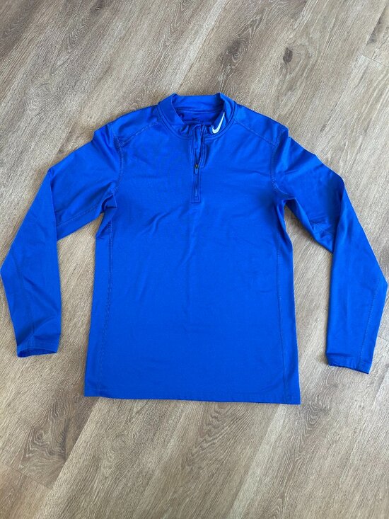 Nike Tops - Nike Fitted Fleece Lined Dri-Fit Pullover Women's Size Medium Activewear